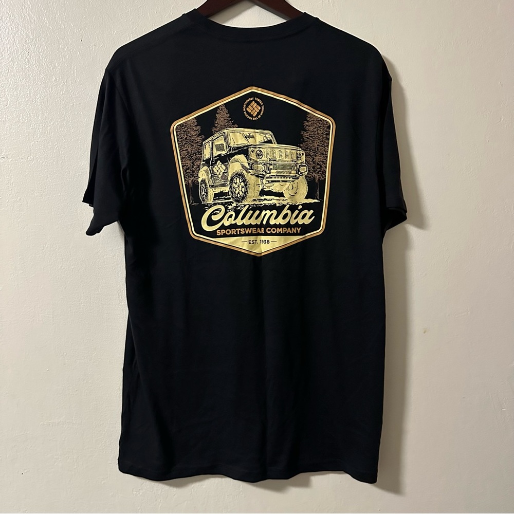 Brand New Men’s Columbia Back Graphic Print XL T-Shirt